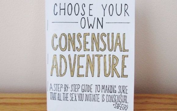photo of zine: Choose Your Own Consensual Adventure