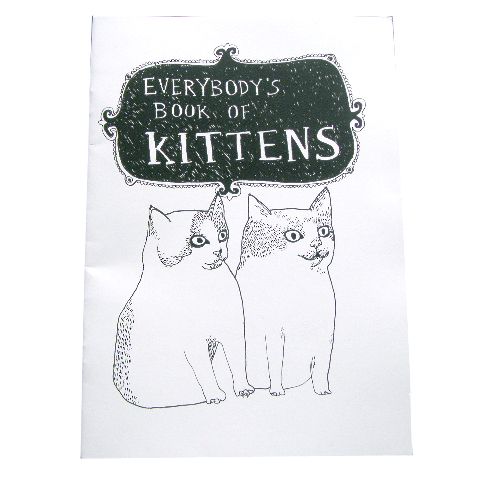 zine cover: Everybody's Book of Kittens