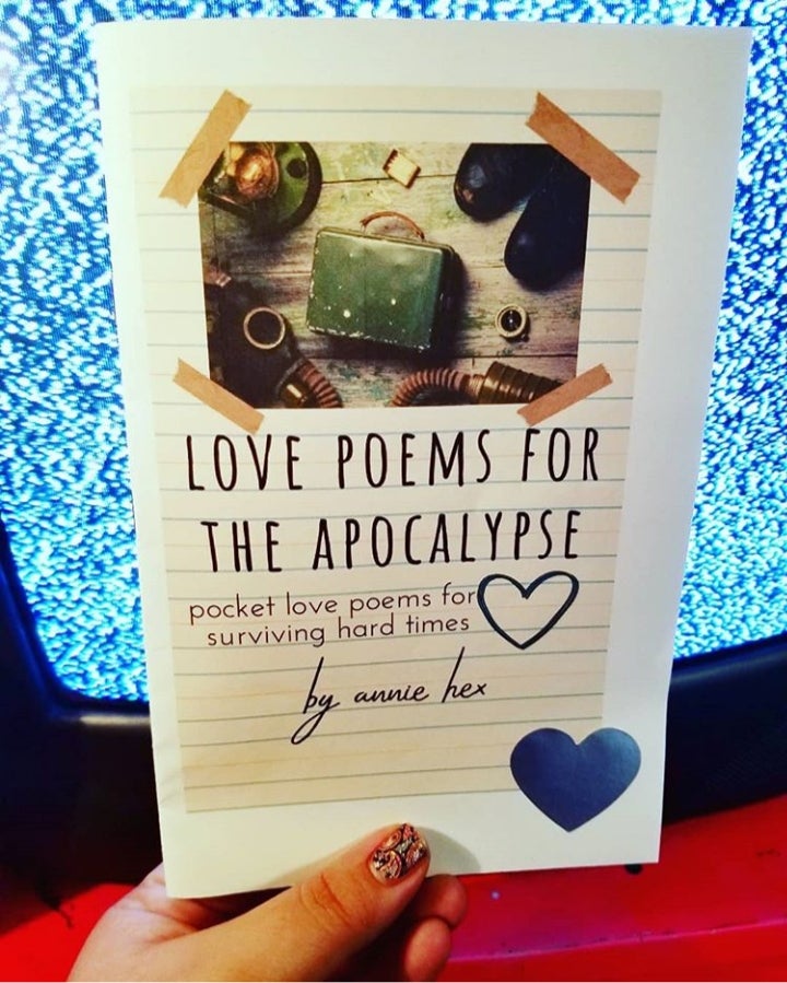 zine cover: Love Poems for the Apocalypse
