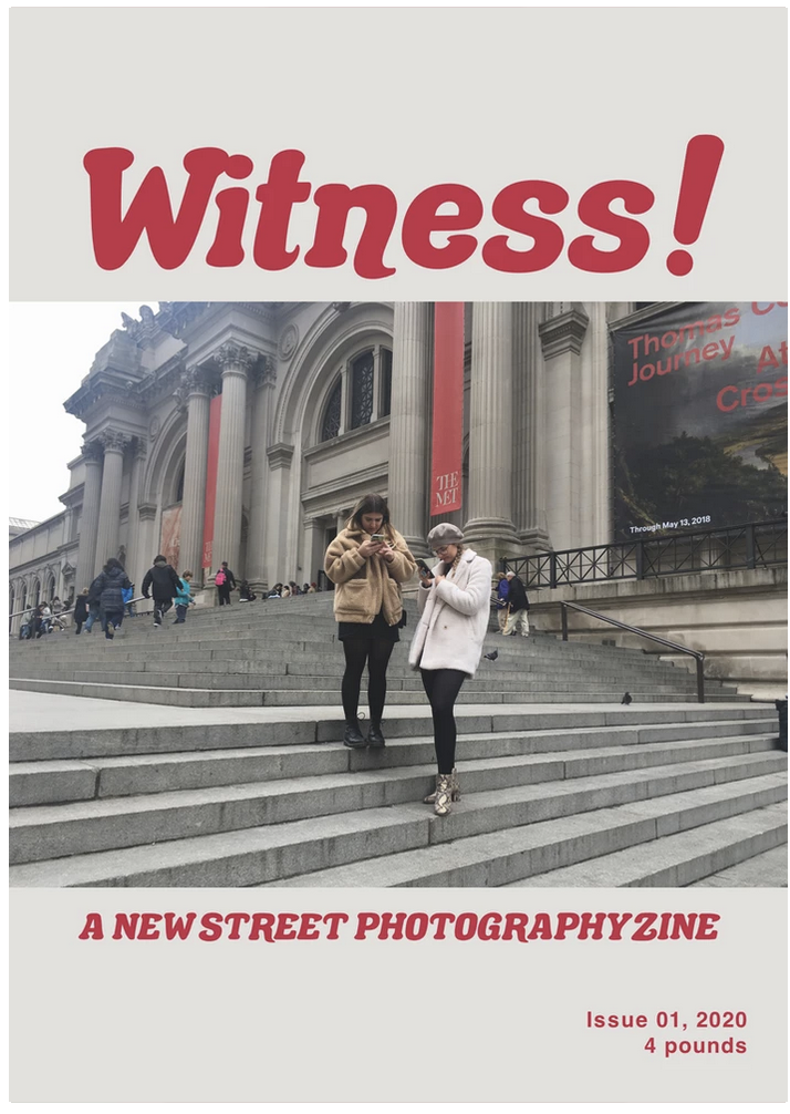 zine cover: Witness #1